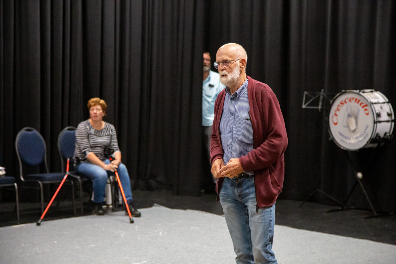 Repetities 'Sporen ien Vrijheid' ien volle gang