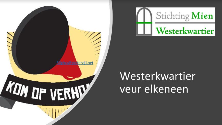 Project “Westerkwartiers veur elkeneen” is deur.