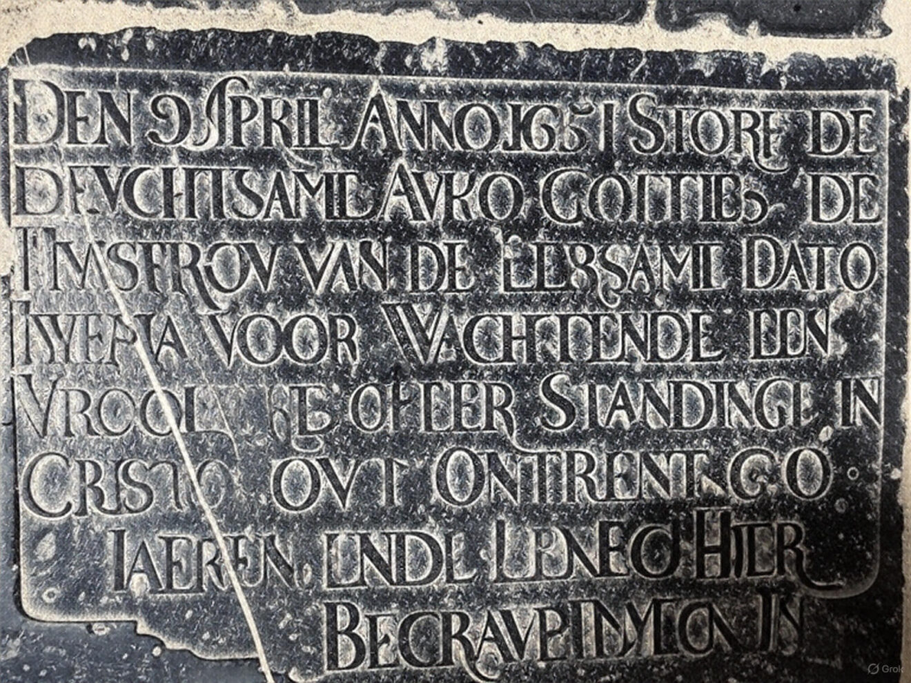 Toaltied:Ontrent 1651 ien Nijbert